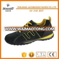 low cut different colors suede leather UK sport style safety shoes for men & women