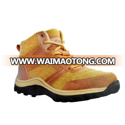 Adventure Boots Shoes for Mens Hiking and Casual with Canvas Upper and Rubber Outsole - Durable and comfortable